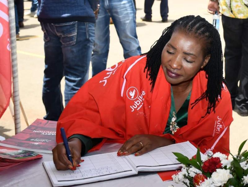 File image of Kitui South MP Rachel Nyamai.